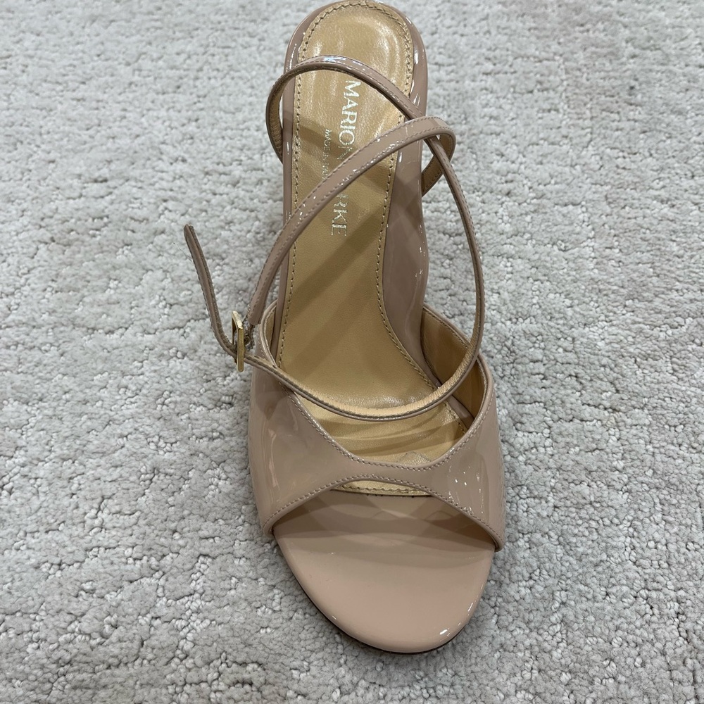 Elegant Nude Strappy Heels
